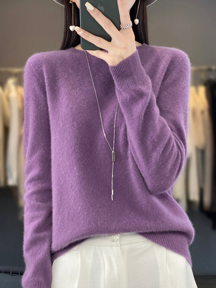 Anette | Weiche Baumwolle Pullover