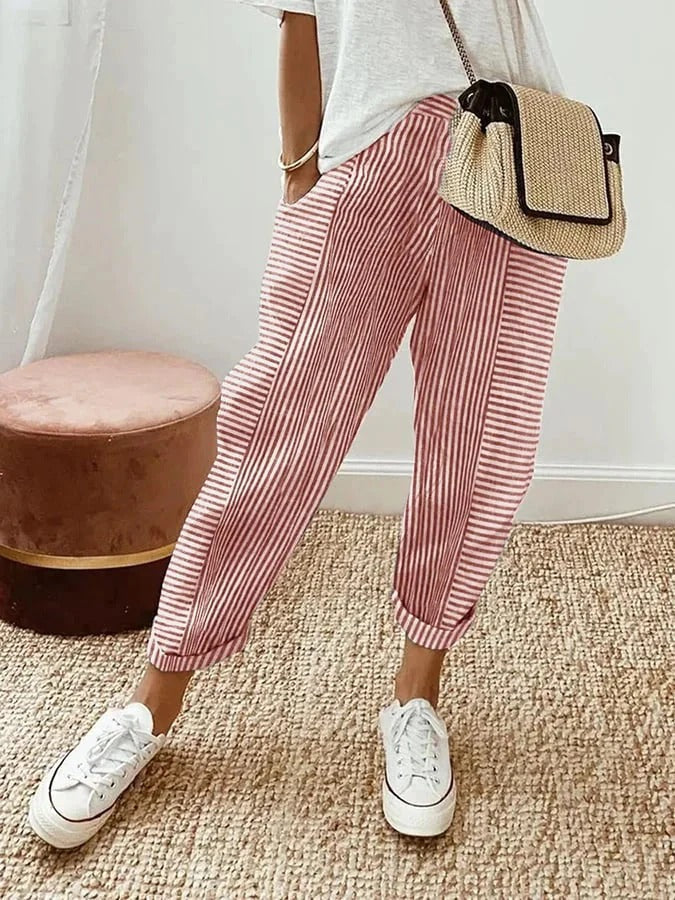 Paula | Gestreifte Hose