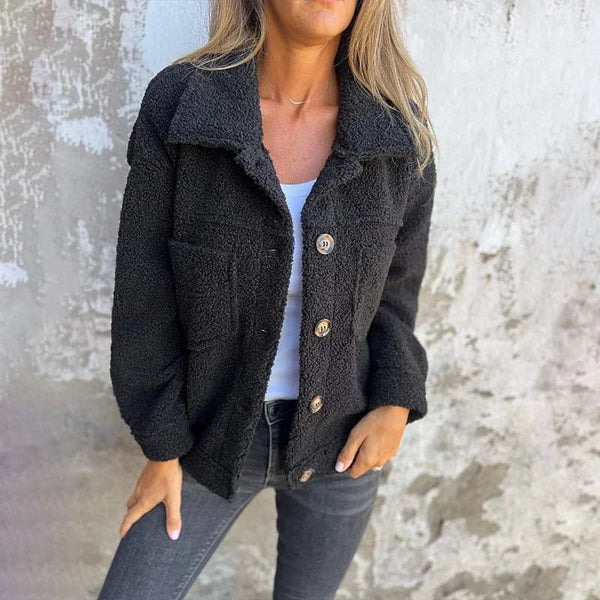 Moira | Relaxed Fit Fleece Jacke