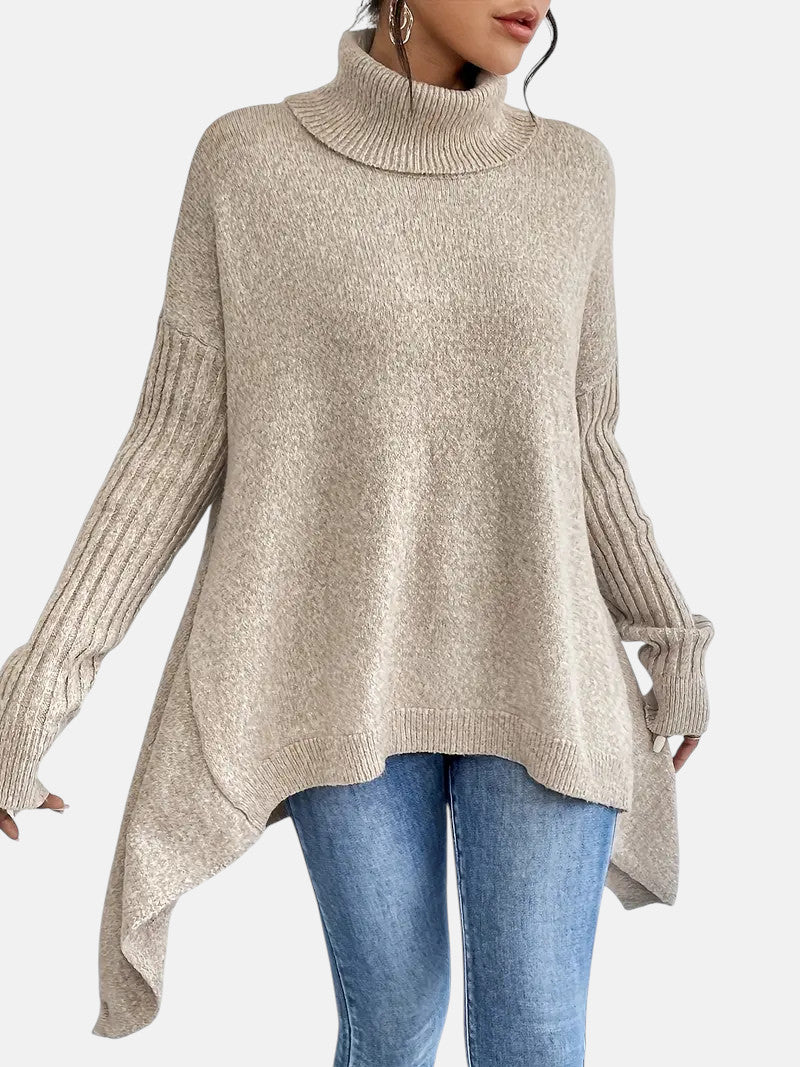 BRIGITTE – Extended Turtleneck Sweater