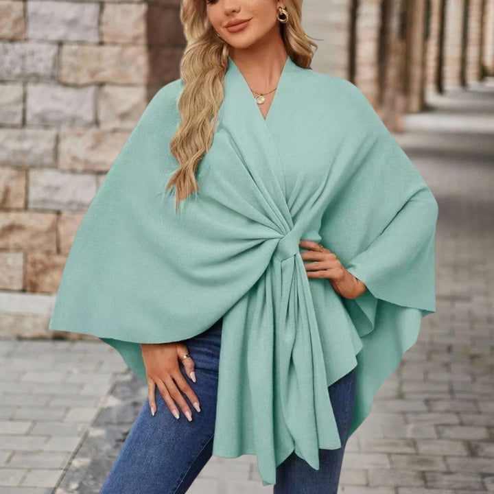 Beatrice | Elegante jersey poncho