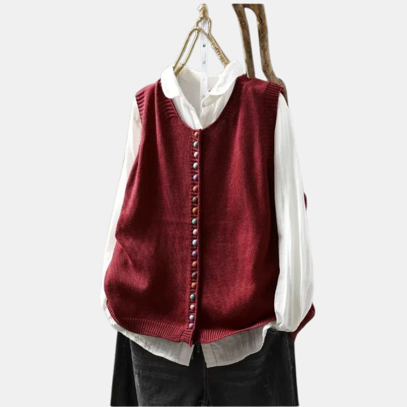 Chaleco de punto Emma