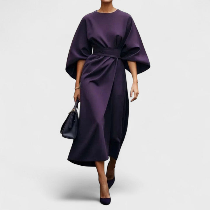 Louise - Elegante vestido con cinturón