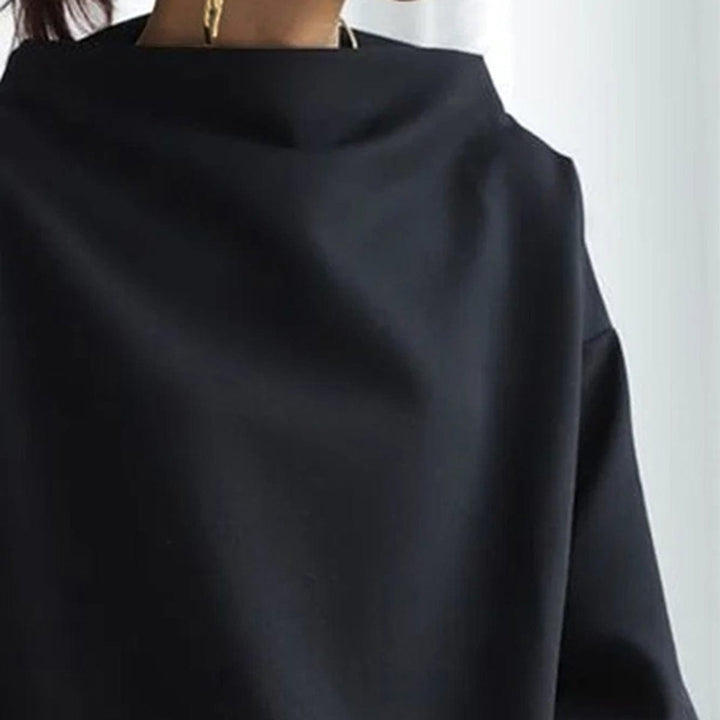 Margot | Top de punto suave con cuello alto