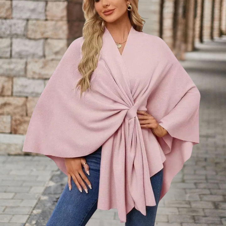 Beatrice | Elegant Poncho Sweater