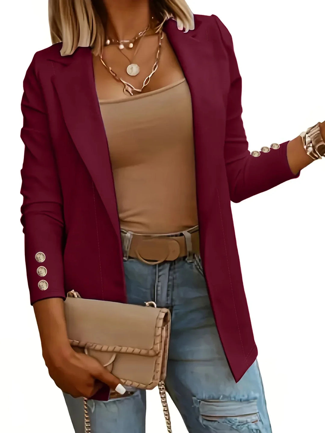 Emma | Veste ouverte chic