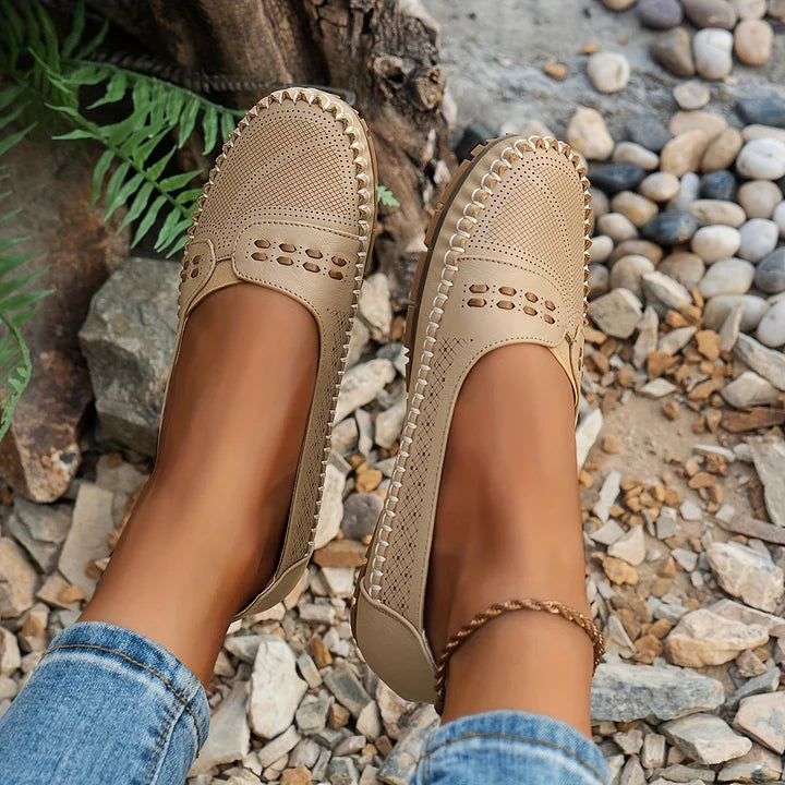 Anne | Mocassins orthopédiques en style vintage