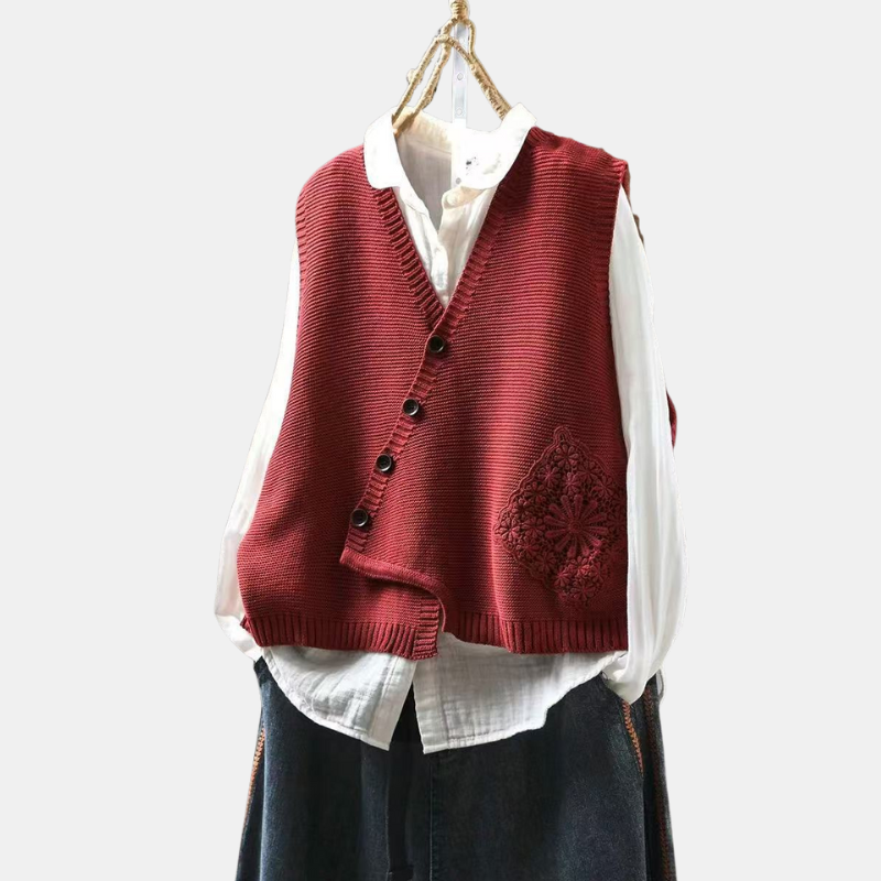 Gilet en maille Julia