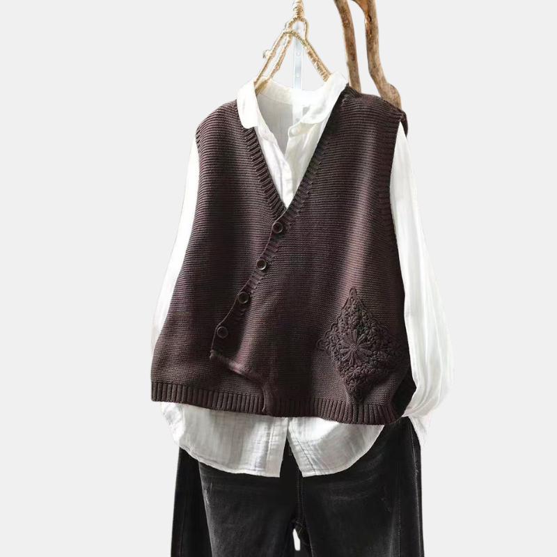 Gilet en maille Julia