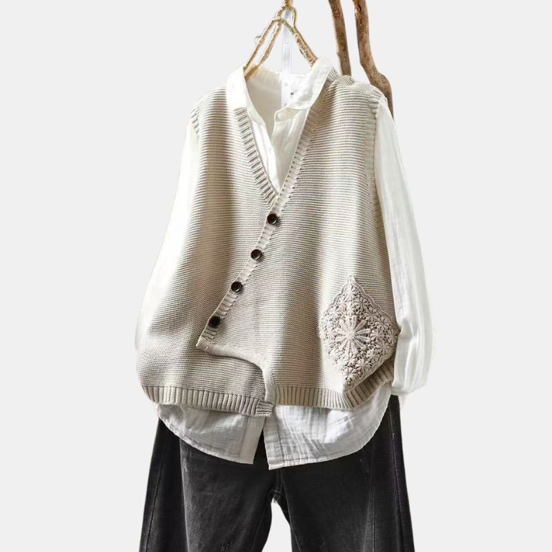 Gilet en maille Julia