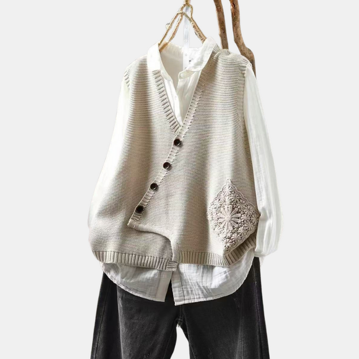 Gilet en maille Julia