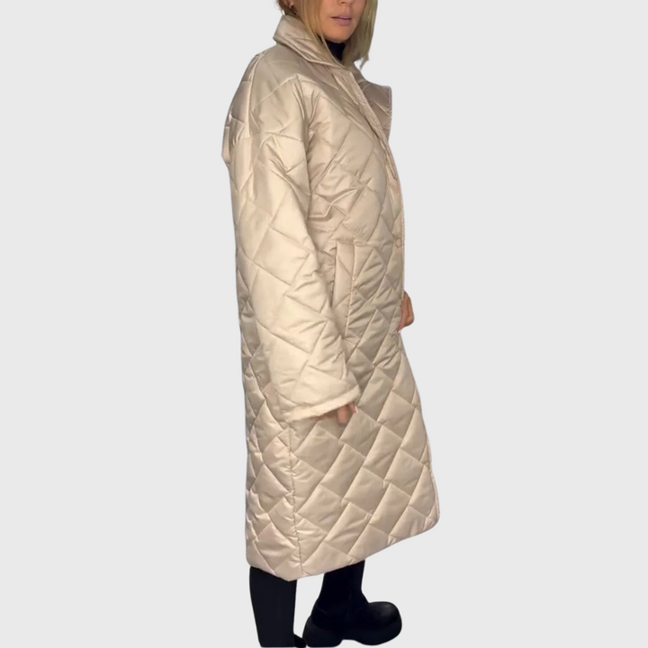 Amber | Manteau matelassé réversible