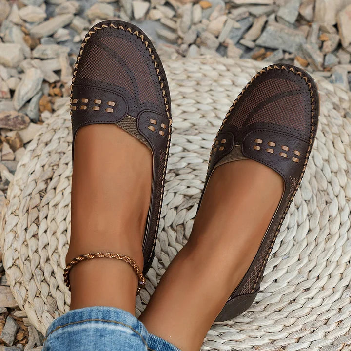 Anne | Mocassins orthopédiques en style vintage