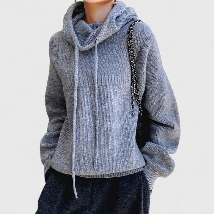 Marie | Comfortable Knit Hoodie