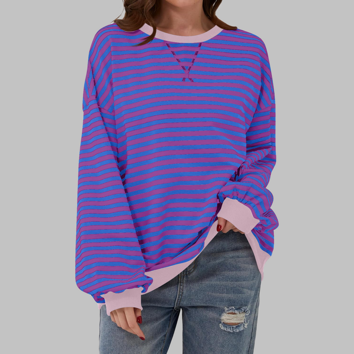 Malin | Maglione a righe con un tocco rilassato