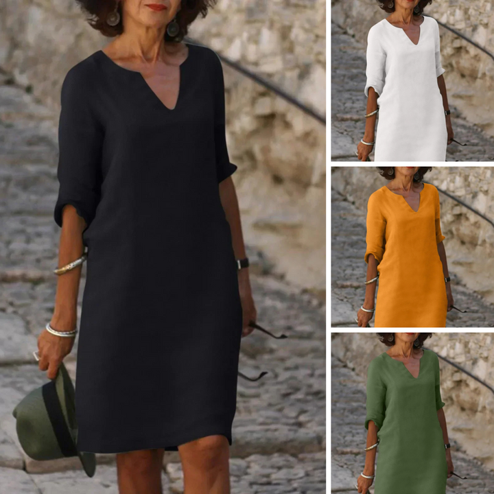 Alice | Abito elegante con scollo a V