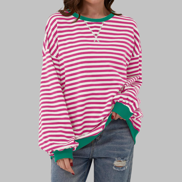 Malin | Maglione a righe con un tocco rilassato