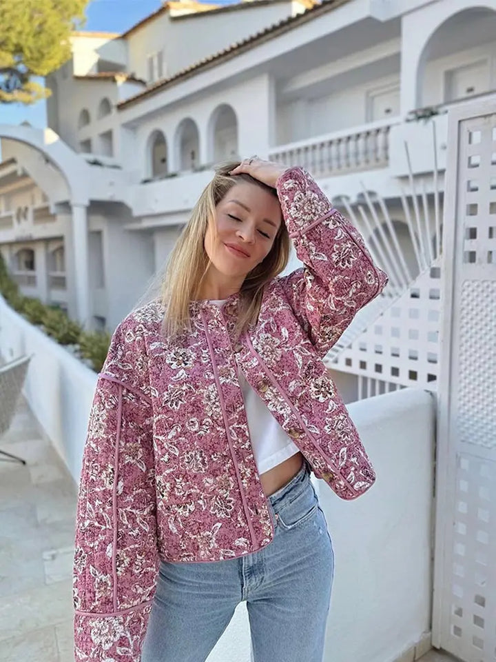 Nicole | Giacca stampata di tendenza