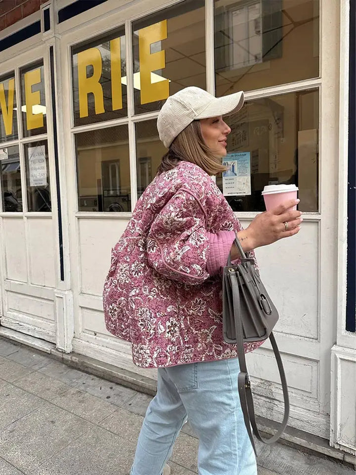 Nicole | Giacca stampata di tendenza