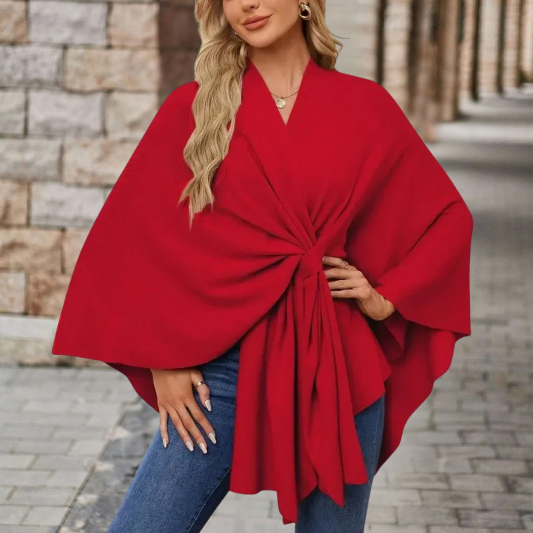 Beatrice | Maglione poncho elegante