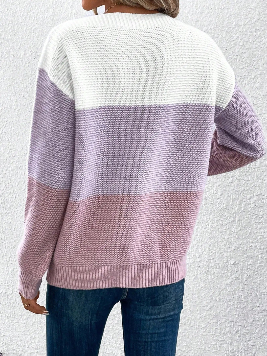 Grace | Maglione a maglia morbida Ombre