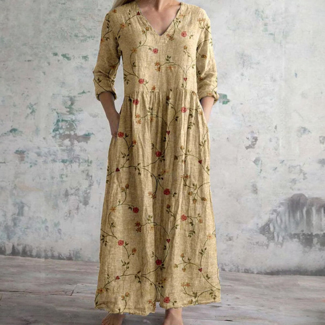 Teresa | Abito a fiori elegante