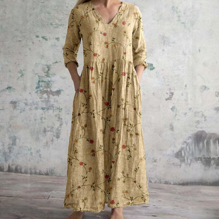 Teresa | Abito a fiori elegante