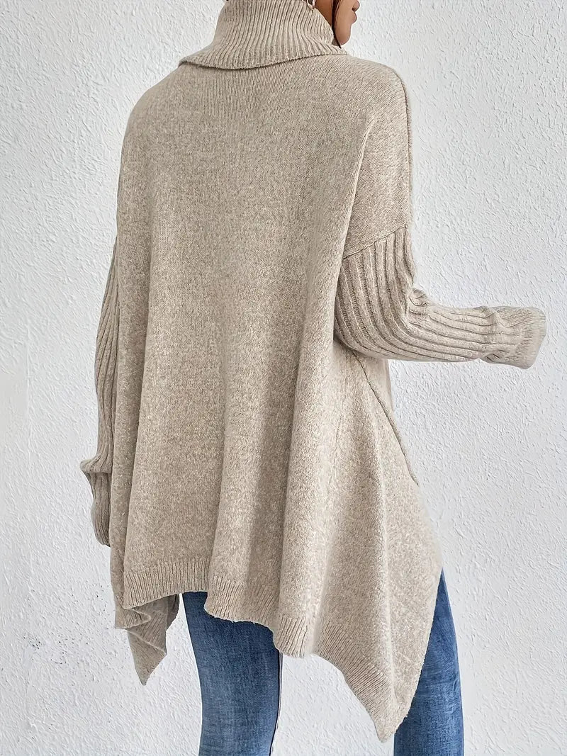 Mila | Maglione a collo alto con vestibilità ampia
