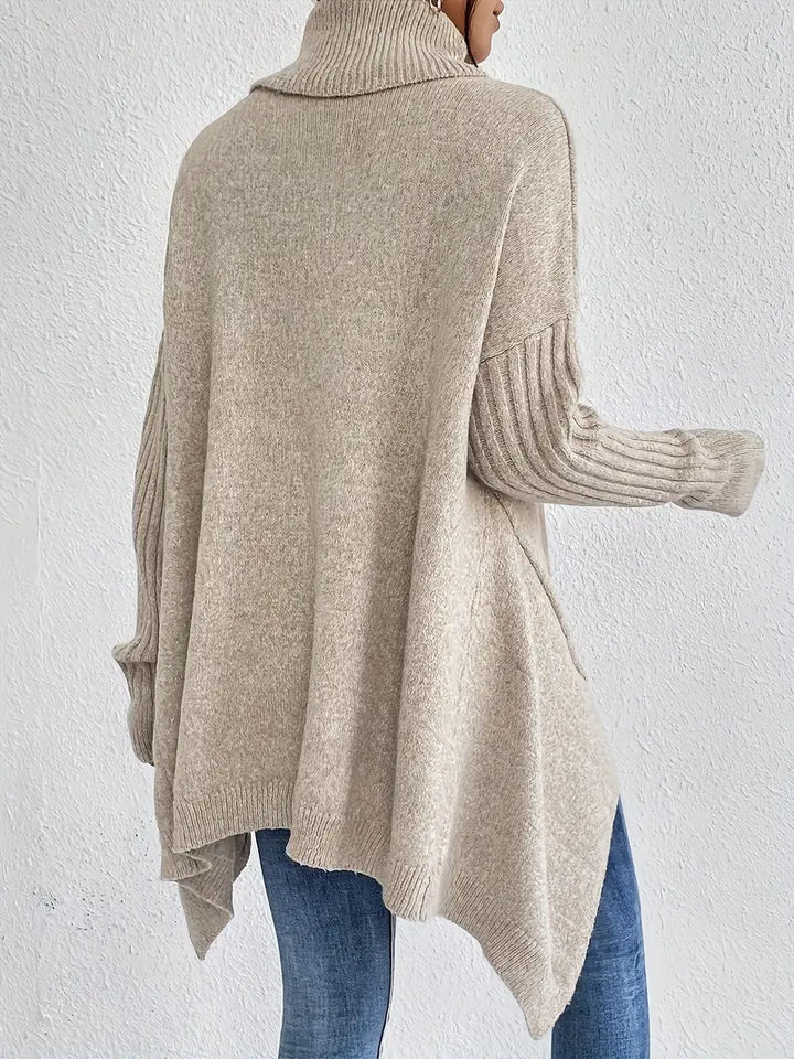 Mila | Maglione a collo alto con vestibilità ampia