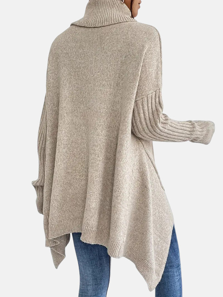 BRIGITTE – Extended Turtleneck Sweater
