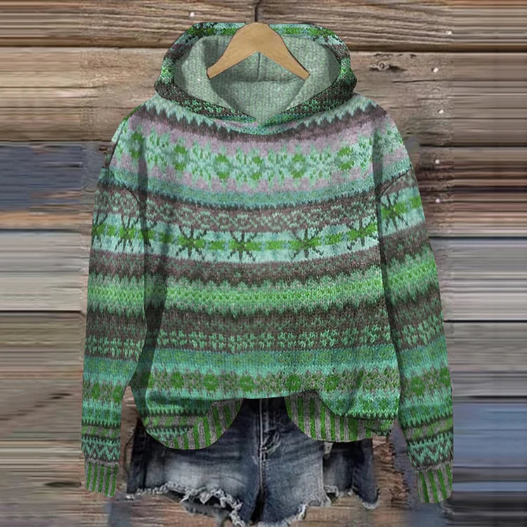 Anja | Accogliente maglione etnico