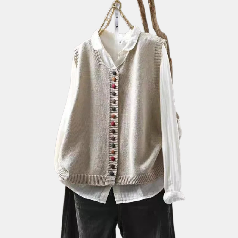 Emma | Gilet lavorato a maglia