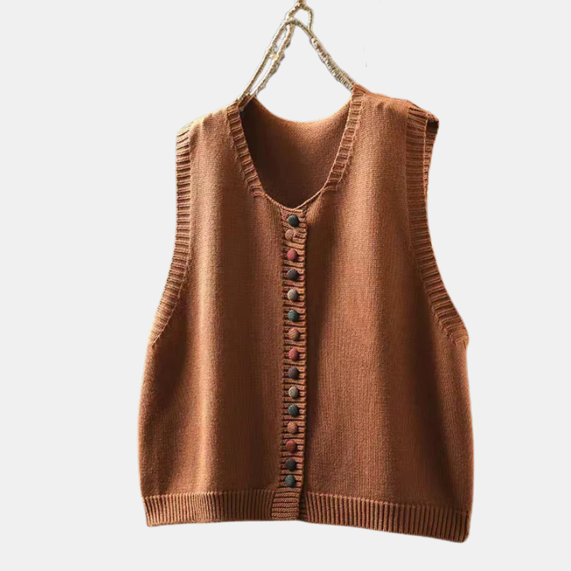 Emma | Gilet lavorato a maglia