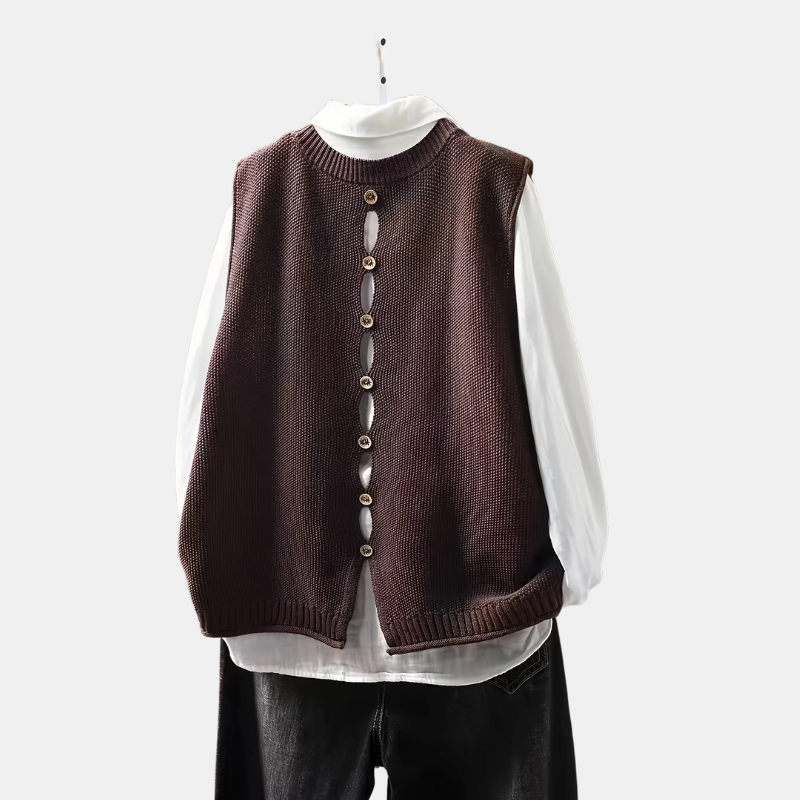 Maria | Gilet lavorato a maglia