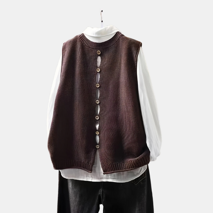 Maria | Gilet lavorato a maglia