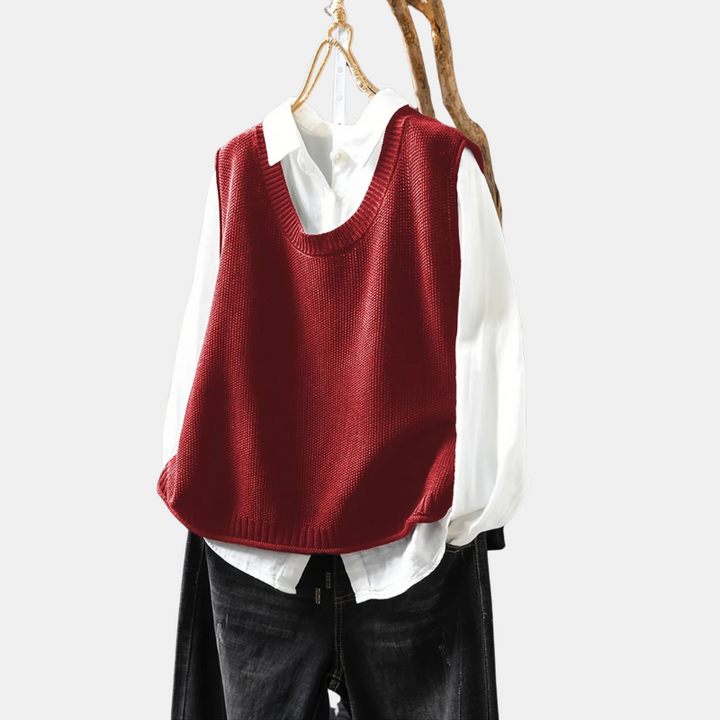 Maria | Gilet lavorato a maglia