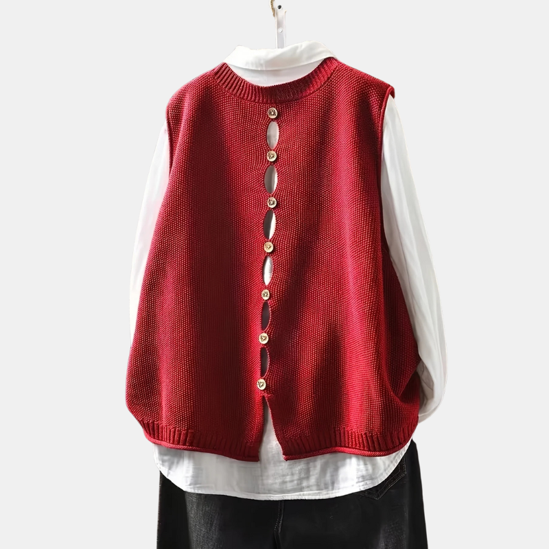 Maria | Gilet lavorato a maglia