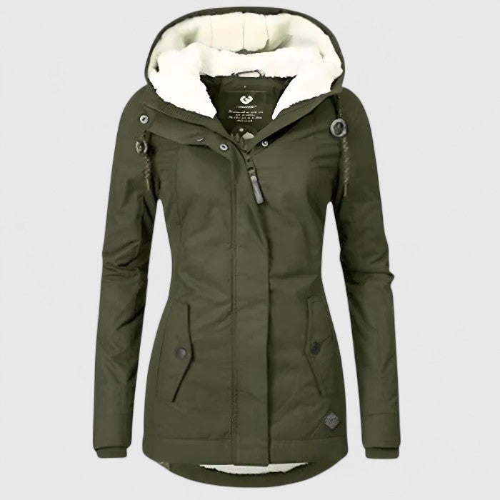 Seravia | Giacca autunnale idrorepellente con cappuccio