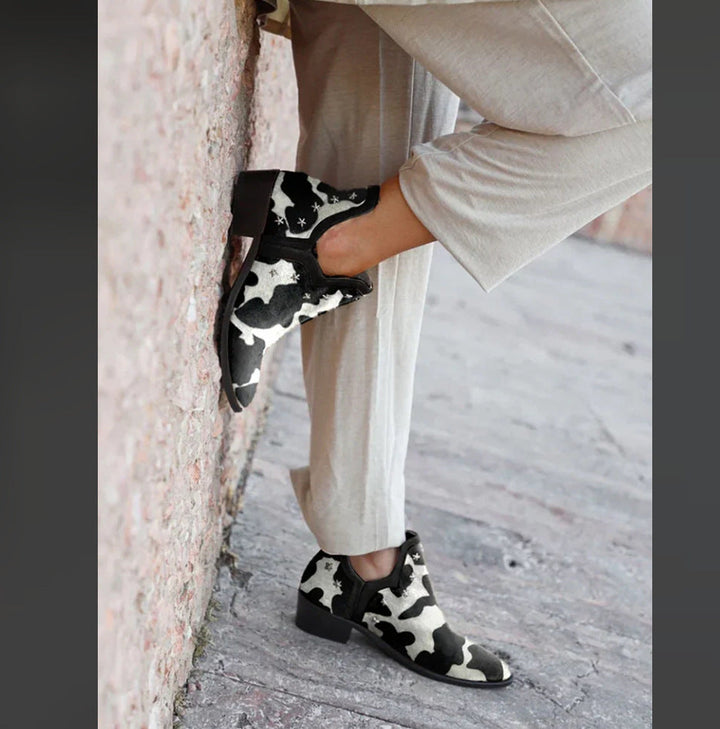 Evelyn | Studded Western Boots