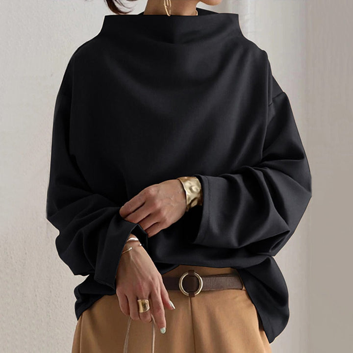 Margot | Top a collo alto in maglia morbida