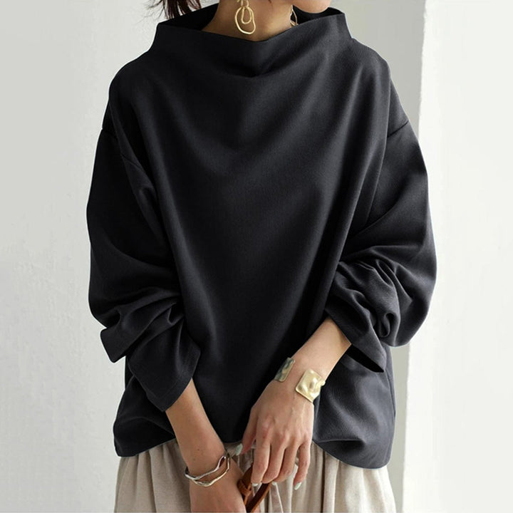 Margot | Top a collo alto in maglia morbida