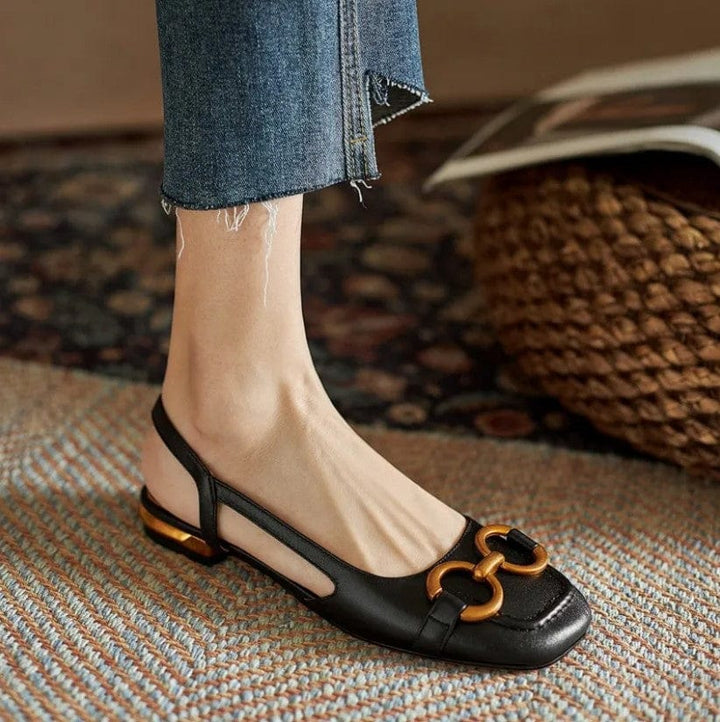 Mathilda | Elegant Luxe Slingback Shoes