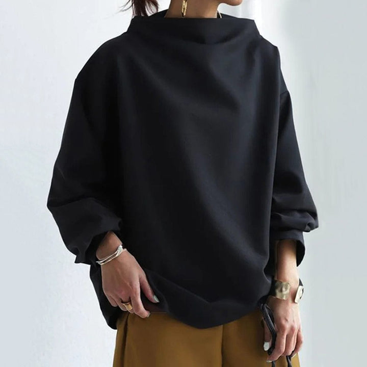 Margot | Top a collo alto in maglia morbida
