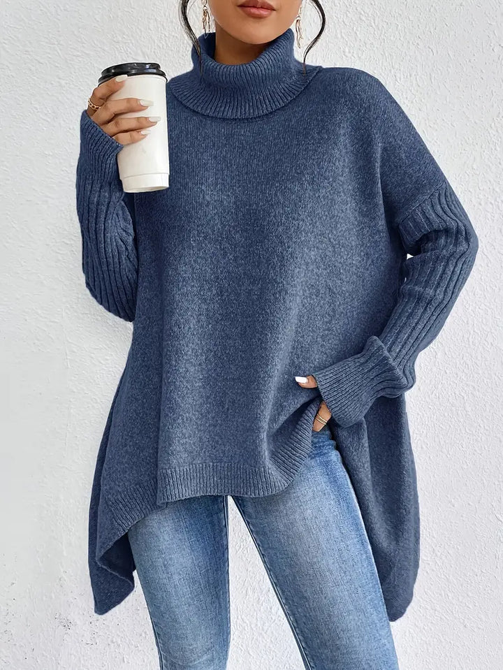 Mila | Maglione a collo alto con vestibilità ampia