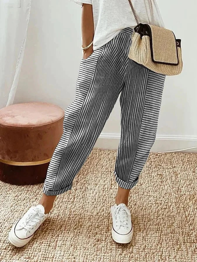 Paula | Pantaloni a righe