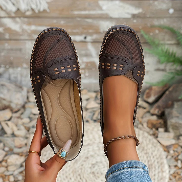 Anne | Mocassini ortopedici in stile vintage