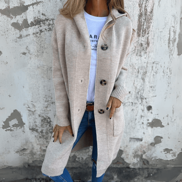 Monica | Cardigan lungo ed elegante per donna