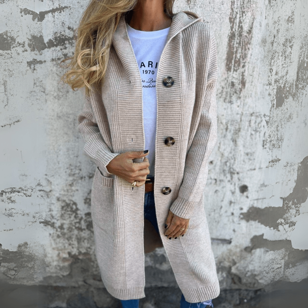 Monica | Cardigan lungo ed elegante per donna