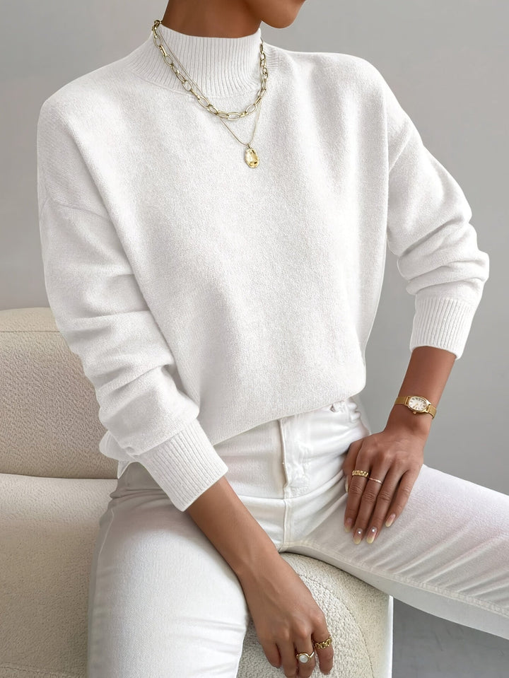 Flora | Maglione classico con taglio moderno