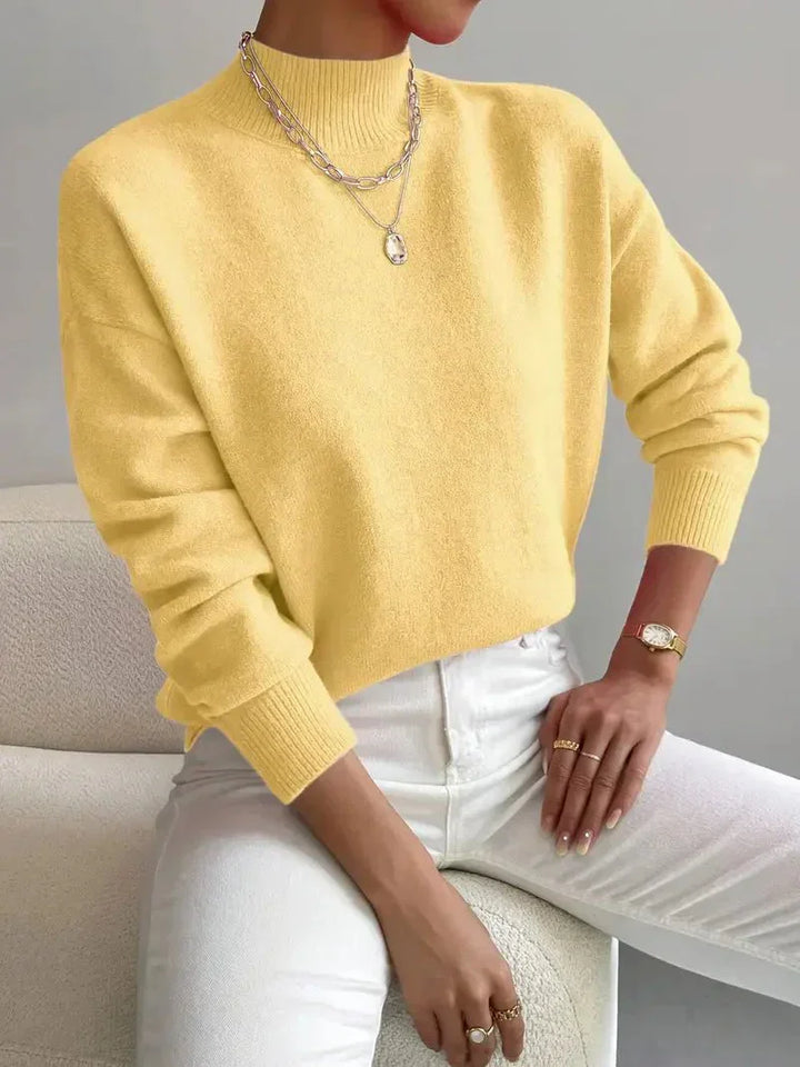 Flora | Maglione classico con taglio moderno